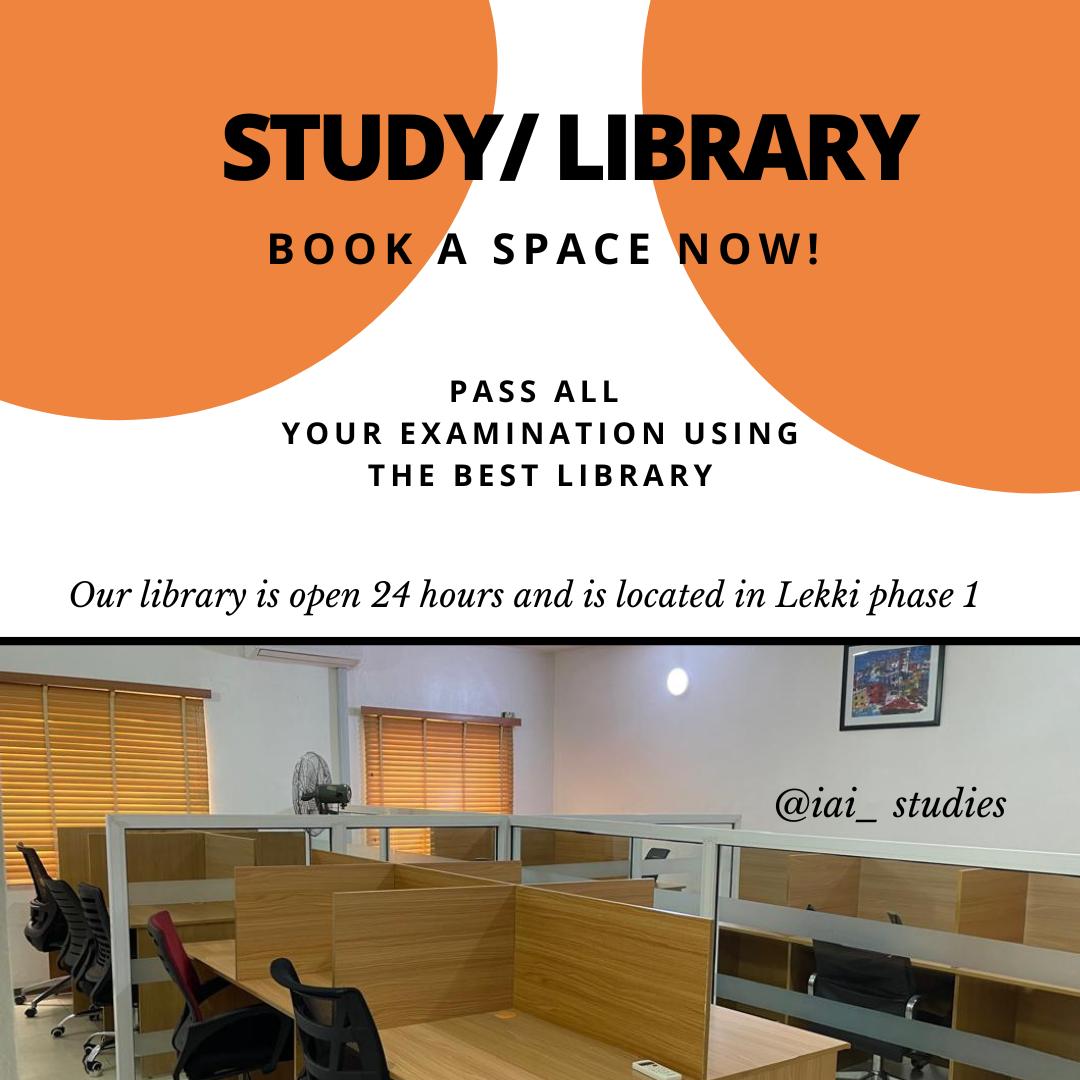 iailagos's tweet image. Book your space today and take the first step toward academic excellence @iailagos  lekki phase 1.

#StudySmart #LibrarySpace #LekkiStudyHub #FocusAndAchieve #StudyGoals #relatable #fypp #viral #lagos #lekki #CFA #ICAN #IELTS #NCCA #lindaikeji #badoosneh #babados #asake