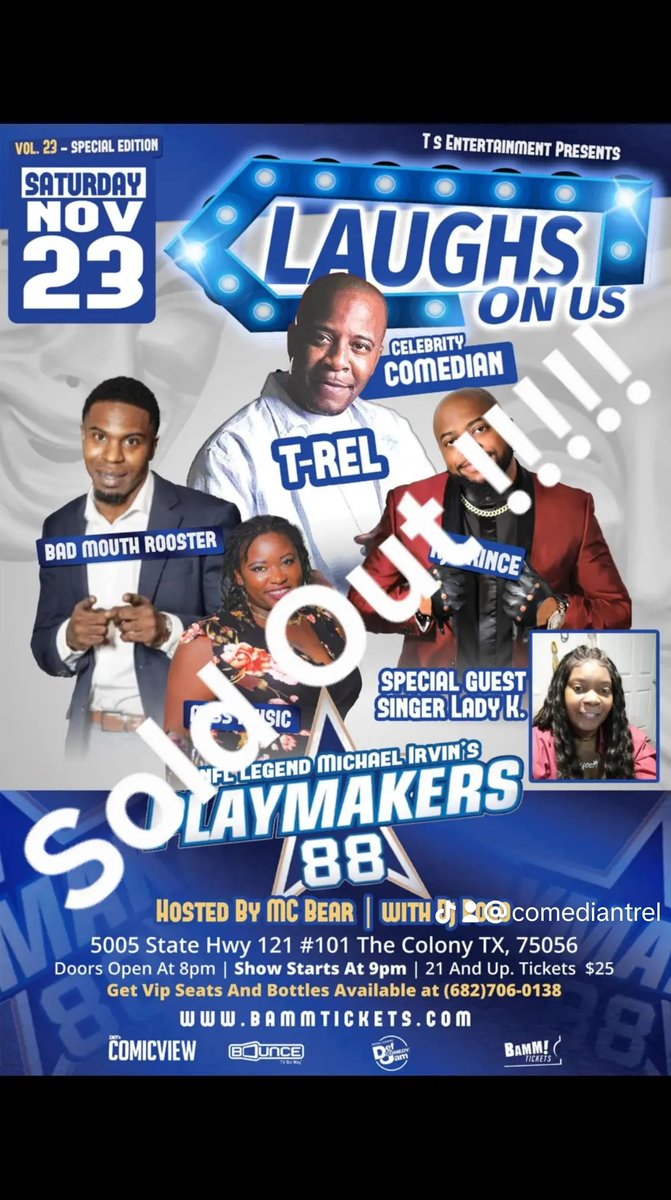 Comedian T -REL tweet media