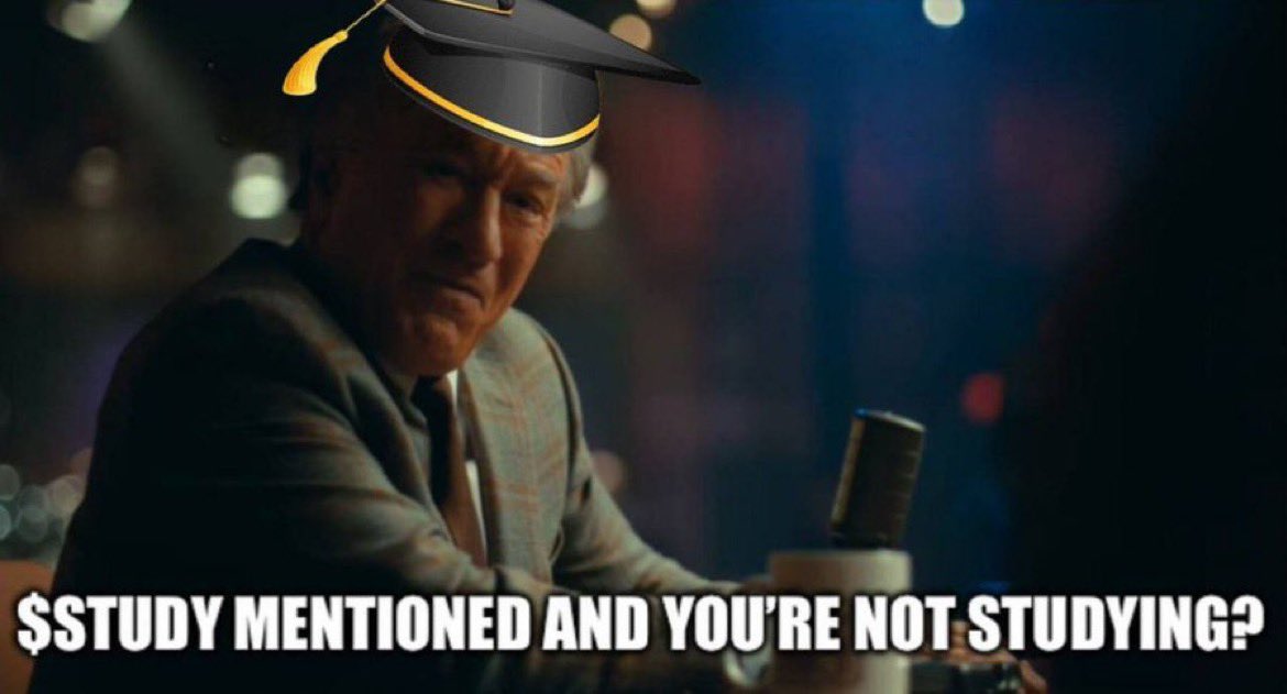 studyonsol's tweet photo. @crypto_meme_k99 @puter_super @CryptoWizardd @gov_dogesolana Don’t be a dropout. https://t.co/0jdtGxw38w