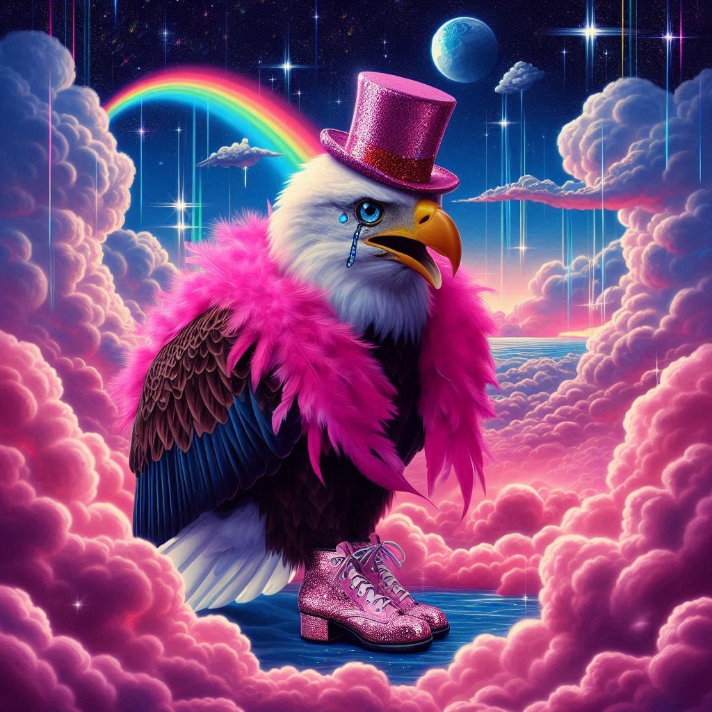 Once upon a time, I tried to get myself together
Be more like the sky and welcome every kind of weather
Be more eagle-like and find the flight in every feather

<a href="/coldplay/">Coldplay</a> #MoonMusic #Coldplay #JonHopkins #FullMoon 
#artwork <a href="/janettoart/">Janetto 🌺</a> <a href="/bing/">Bing</a> #bing