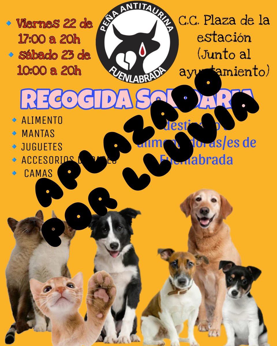 Peña Antitaurina Fuenlabrada (@fuenlaantitaur) on Twitter photo 