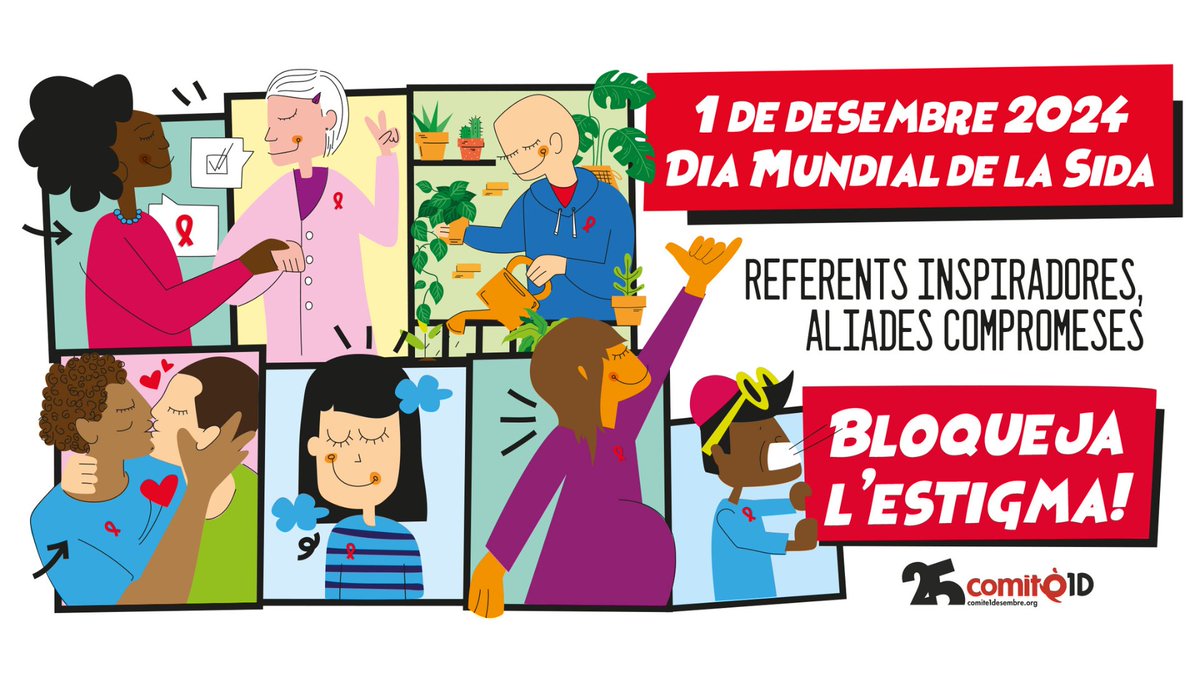 barcelona_cat's tweet photo. L'1 de desembre és el Dia Mundial de la Sida. Vine a commemorar-ho amb el @Comite1desembre i #FckStigma
Referents inspiradores, aliades compromeses.
Consulta'n totes les activitats aquí: https://t.co/Lt5WQmc7LK https://t.co/SfDXOmOjFT