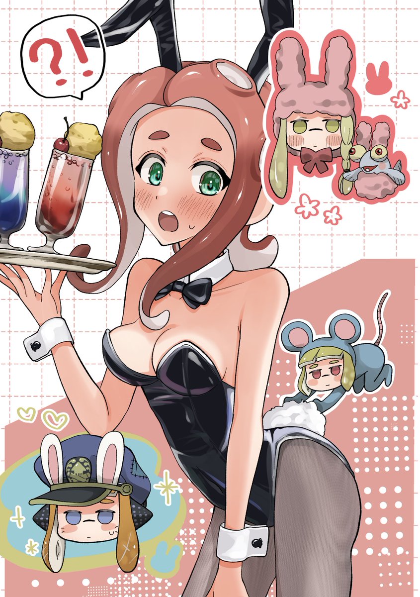 #バニーガール貼って元気づけてください 