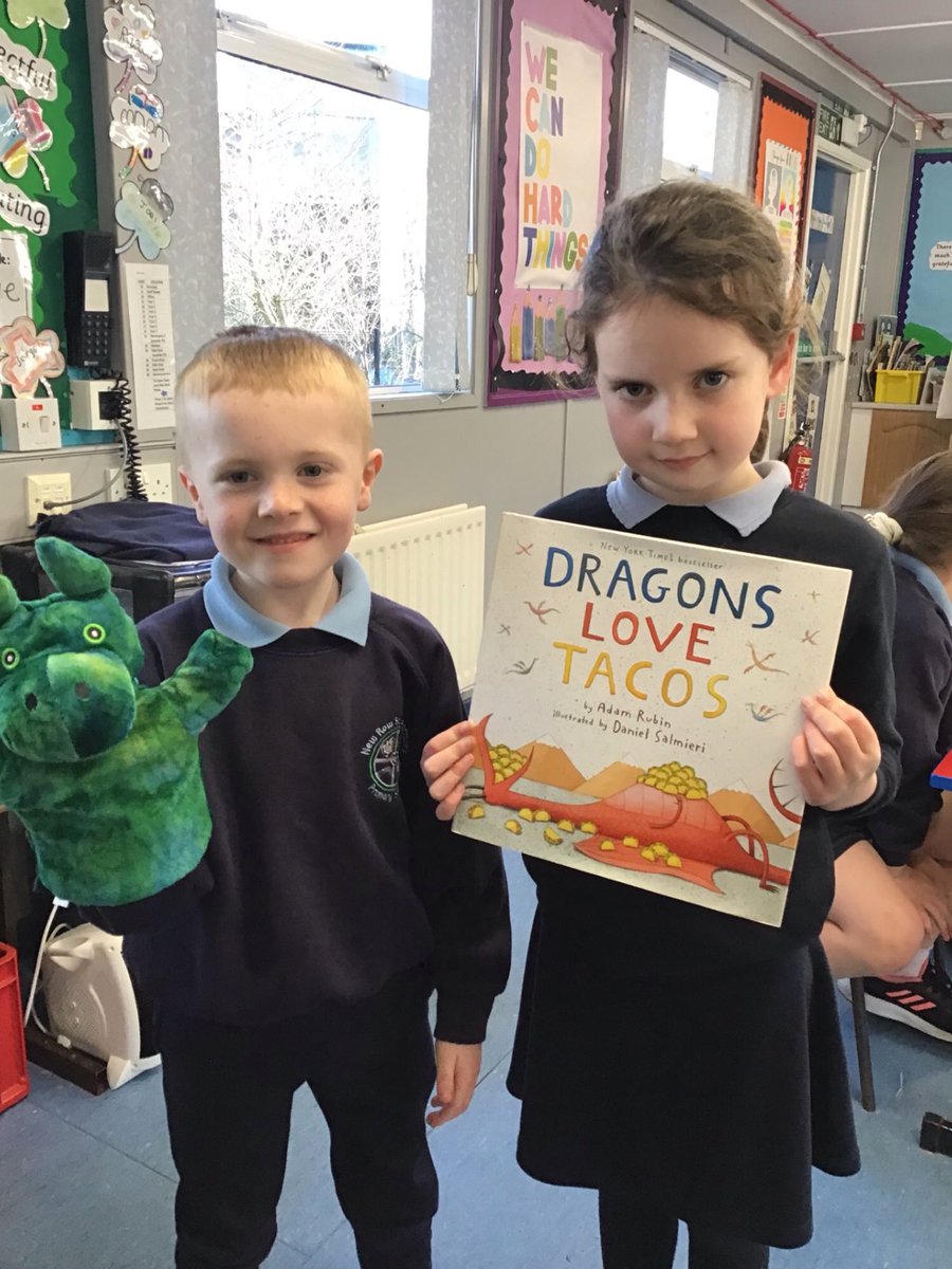 NewRowPS's tweet photo. Dragons Love Tacos and so do Year 3! 🌮 Lots of learning through story as children planned a taco party by creating invitations, lists of ingredients, and instructions. Lovely to see real ingredients as stimulus for writing. I’m sure a few items were sampled too!
#picoftheweek📸 https://t.co/iE5XQQKFvV