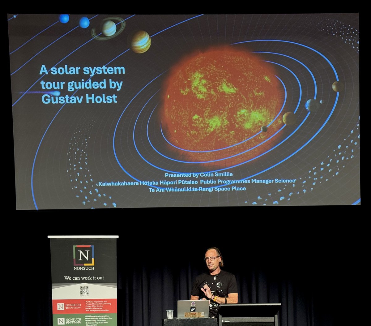 Gemma New conducting the <a href="/NZSO/">NZSO</a> last night in Holst’s “The Planets” withe a great pre-concert talk from the <a href="/SpacePlaceNZ/">Space Place</a> .