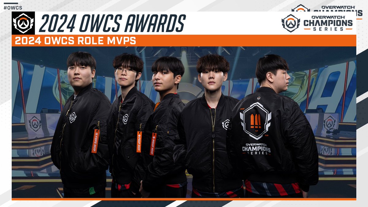 OW_Esports's tweet photo. Congratulations to our inaugural #OWCS Role MVPs!

🛡️@Junbin_ow 
🎯@socutelip 
💥@Ow_Proper 
💉@shu_overwatch 
💊@CH0R0NG_OW https://t.co/9Vqcvq5chQ