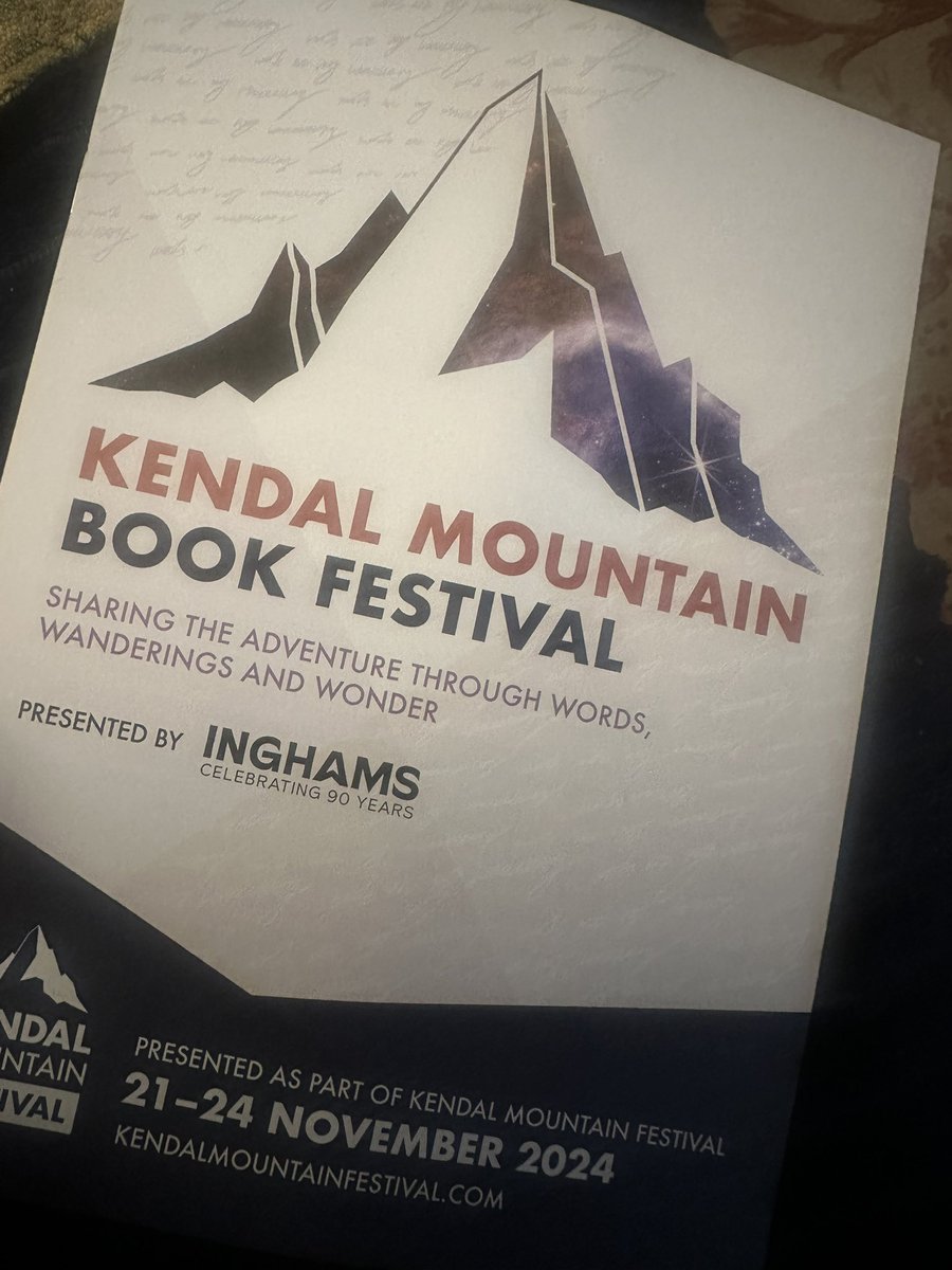 midhal's tweet photo. I had a great conversation with @corinne_fowler. Thanks to the great audience, we discussed “Our Island Stories—Country Walks Through Colonial Britain” at the @kendalmountain Book Festival in Kendal. I focused our conversation on the two walks in Cumbria. Check out the book 10 Great Walks with ten fellow walkers who joined the walks.

#WeWalk
#BeAdventureSmart  
#DiversifyOutdoors  
#OutdoorsforAll 
#BAMEEngagementintheOutdoors  #POCOutdoors 
#GetOutside 
#Churchillfellows
#Churchillfellow 
#Acess4All 
#RaceandRurality 
#OSChampion
#OrdnanceSurvey  
#naturephotography
#colours
#goexplore