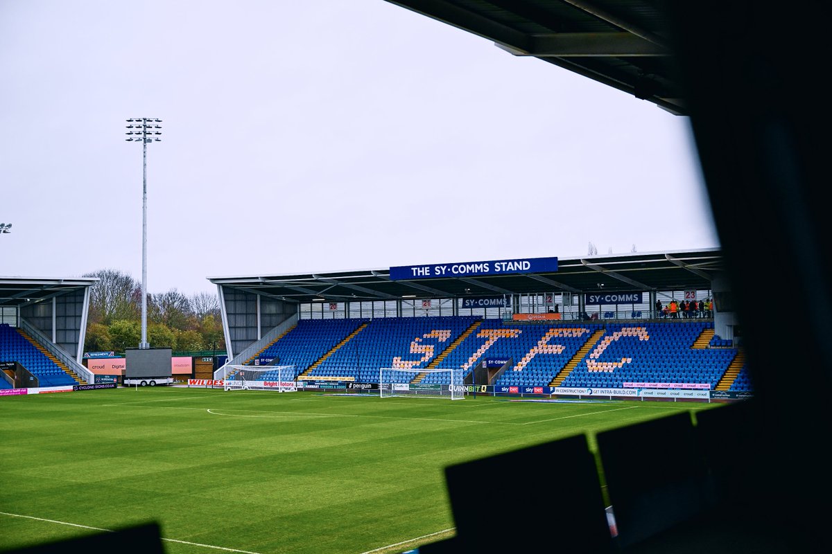 BCFC's tweet photo. Arrived in Shropshire, ready to deliver. 📍👊 https://t.co/UreZNrwPHQ
