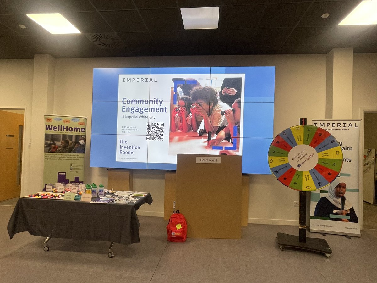 Dr Diana Varaden (@dianavaraden) on Twitter photo We’re <a href="/InventionRooms/">The Invention Rooms - Imperial College</a> today with <a href="/StudyWellHome/">StudyWellHome</a> and <a href="/mohn_centre/">Mohn Centre for Children's Health and Wellbeing</a> , chatting about kids’ health and the environment! Swing by, say hi, and join the conversation – we’d love to see you! <a href="/ERGImperial/">Environmental Research Group</a> We’re <a href="/InventionRooms/">The Invention Rooms - Imperial College</a> today with <a href="/StudyWellHome/">StudyWellHome</a> and <a href="/mohn_centre/">Mohn Centre for Children's Health and Wellbeing</a> , chatting about kids’ health and the environment! Swing by, say hi, and join the conversation – we’d love to see you! <a href="/ERGImperial/">Environmental Research Group</a>