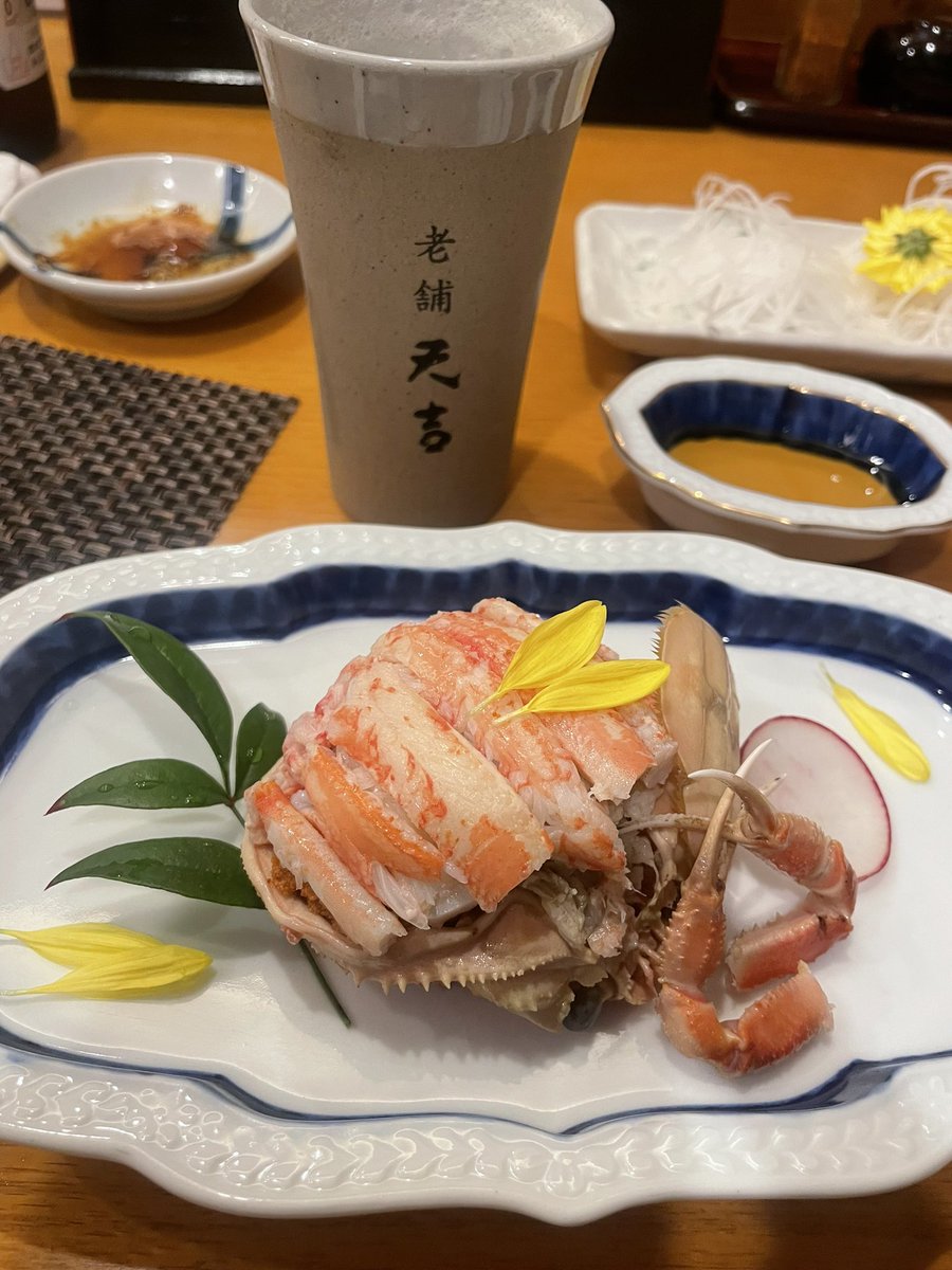 🦀食ってJCの前祝いや