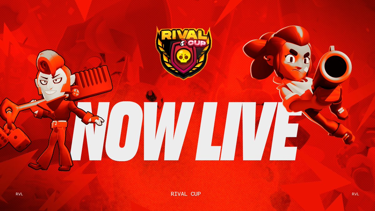 RivalEsportsHQ's tweet photo. 🔴 WE ARE LIVE

📺 [EN] https://t.co/7pIIATOY7C
📺 [JP] https://t.co/bW752MROA3

#RivalCup @Brawl_esports https://t.co/yIIfuFEQ8W