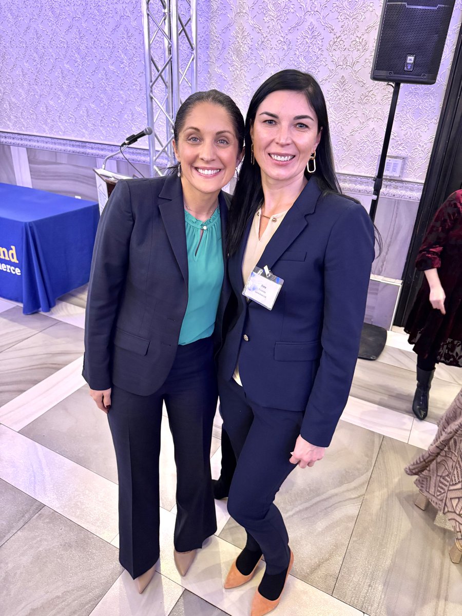 KatsiarynaFor's tweet photo. Kate Foronda with the State Senator Jessica Scarcella-Spanton 

#kate #katsiaryna #foronda #state #senate #women #business https://t.co/akRfIQLpEI