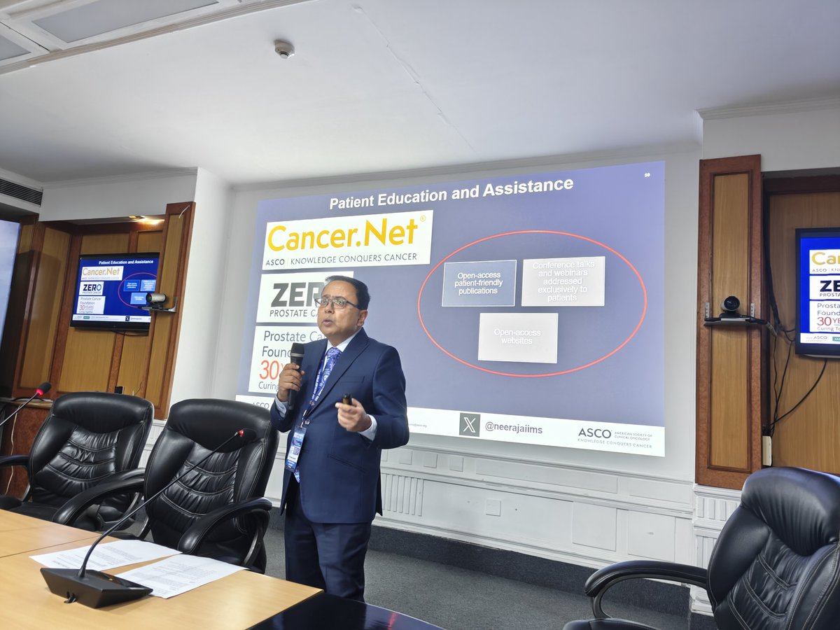Excellent  talk on personalising treatment in MCSPC by <a href="/neerajaiims/">Neeraj Agarwal, MD, FASCO</a>  
<a href="/aiims_newdelhi/">AIIMS, New Delhi 🇮🇳</a> uro oncology summit 
<a href="/batraatulmd/">Atul Batra</a>
