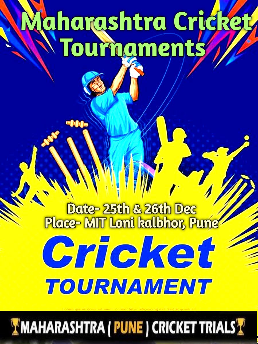Vitthalraj_mane's tweet image. All members across the Maharashtra are requested to participate in "Maharashtra Cricket Tournaments" @aiboc_in
@AIBEA
@kmarkri
@alashshukla
@OfficialBOMOO
@IBOF_AIBOA
@rupamsmail
@nilesh_pawar15
@Altaf8282
@SBIOA_MAH
@CBOAofficial
@fboioa_india
@ChVenkatachalam
#SpiritOfUnity