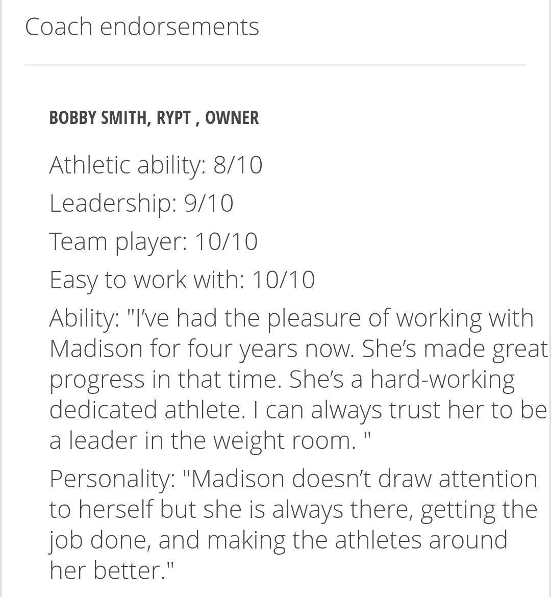 Coach Bobby Smith, I Have Learned So Much From You And Your Staff At RYPT!  You Are Truly The Best At What You Do!  Thank You For The Endorsement On My CaptainU Profile!  I Will Always Be Grateful For Your Knowledge, Intensity, And Ability To Motivate!
I Appreciate You!