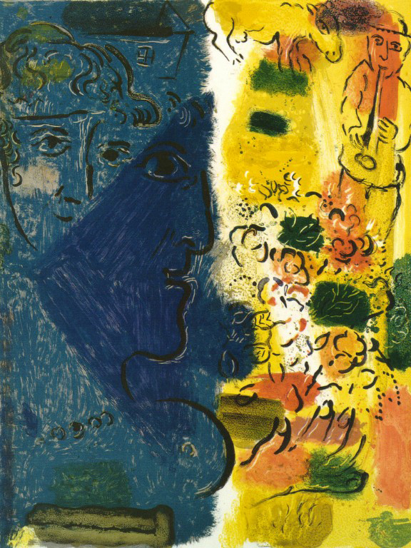 artistchagall's tweet photo. The Blue Face #artbots #chagall https://t.co/knvd4flUJw