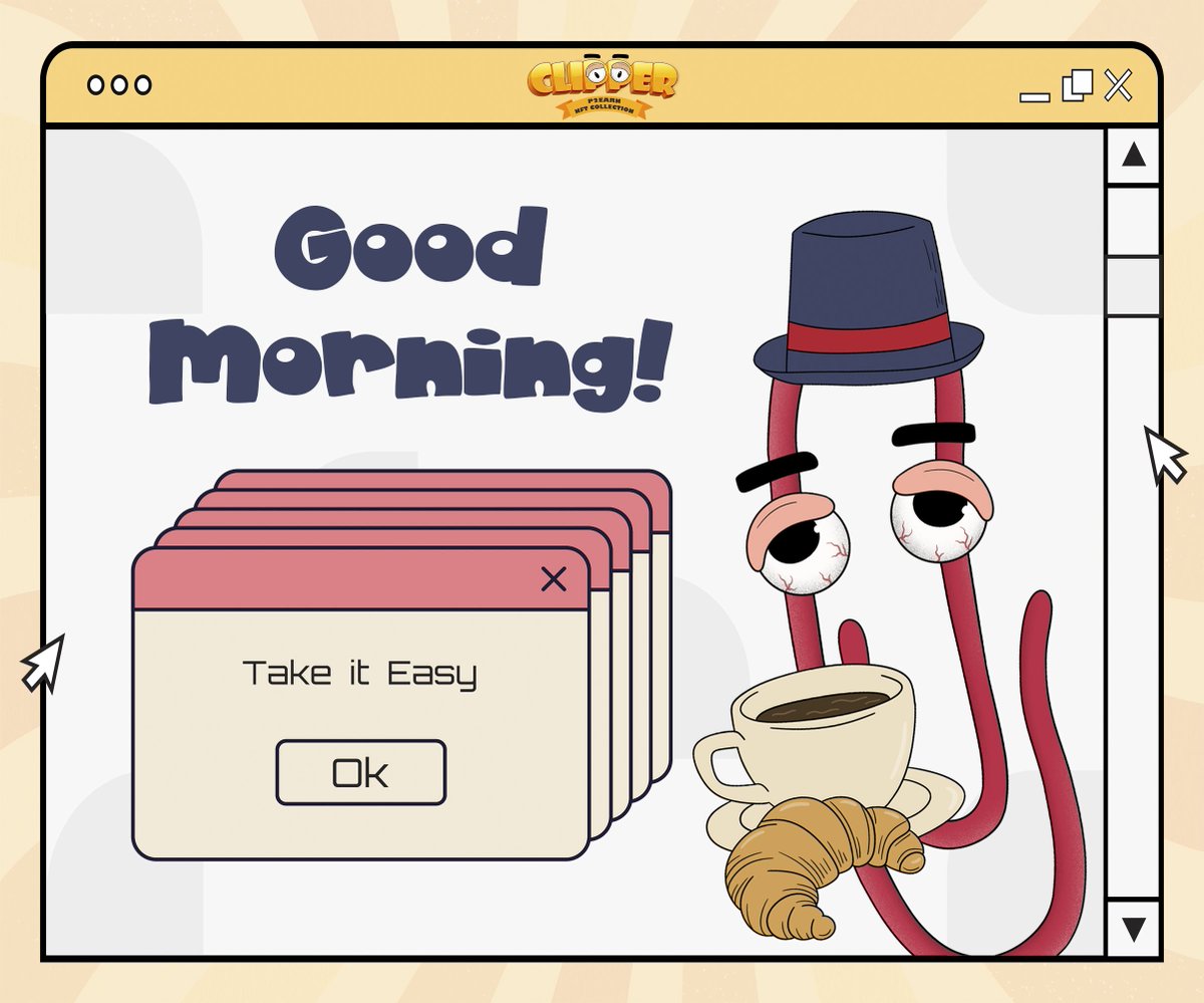 Gm Scroll Fam!   📜📎 😍

#ScrollNetwork #Clipper #Scroll