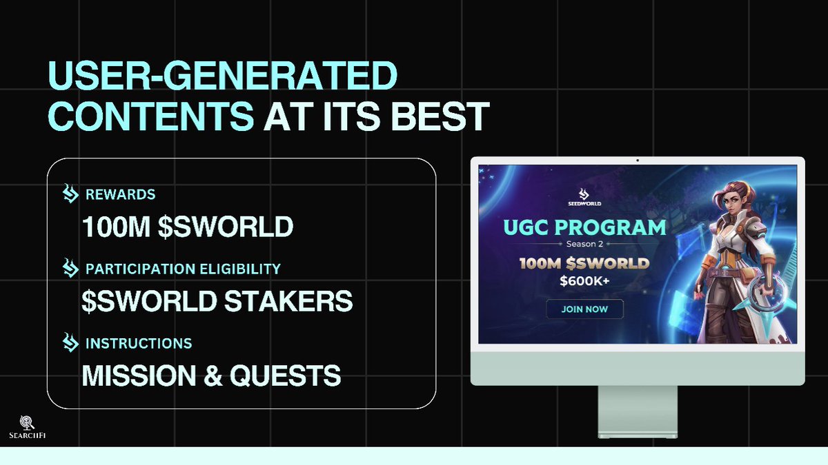 🌱 Seedworld: The UGC Syndrome 🌱

<a href="/SeedworldMeta/">Seedworld</a> is at it again!
Have you checked out its pre-alpha footage?

With its UGC-driven gameplay, the skyrocketing performance of its native token $SWORLD, and the team’s consistent delivery on its ambitious roadmap, this platform is a