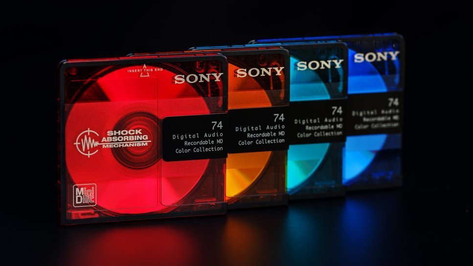 Sony Minidisc Color Collection 1999 🔥