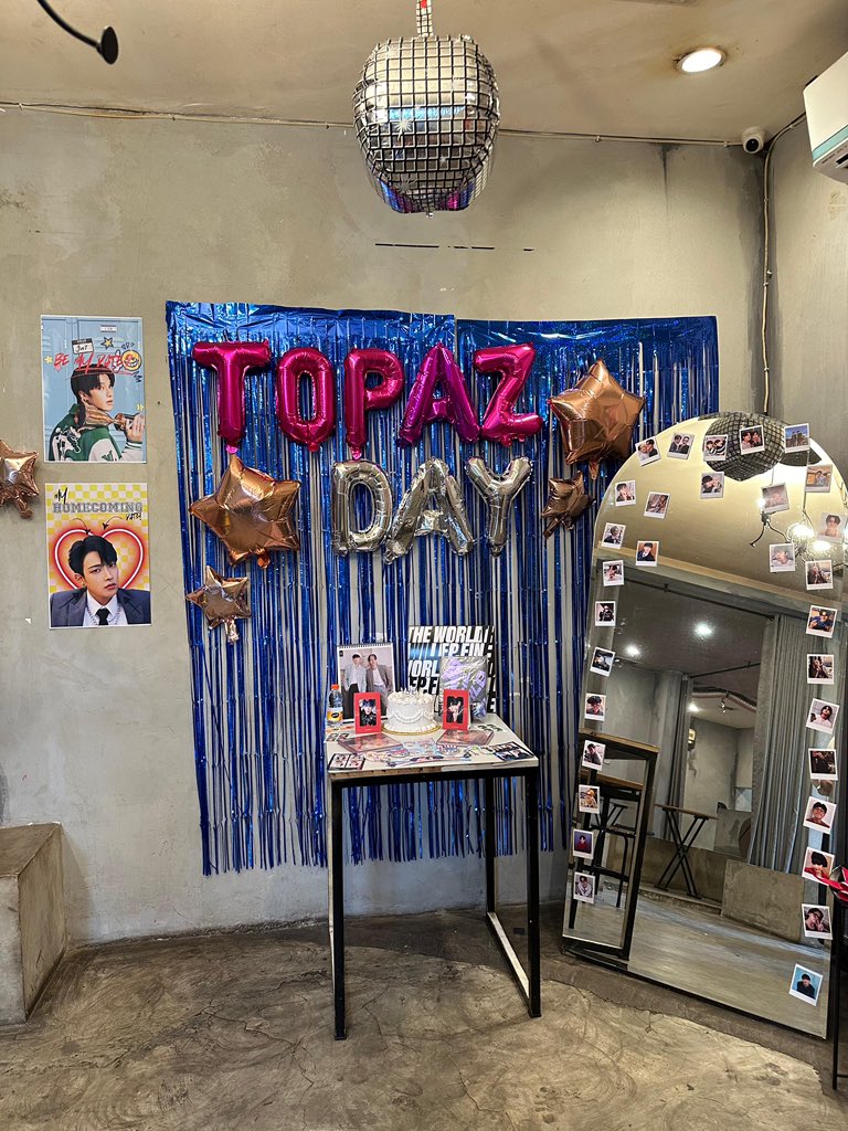 1024street's tweet photo. And the celebration starts!🥳

For the RSVPs, this celebration is on until 4pm🥰

See you at #HomecomingWithTOPAZ today, Atiny🩵 https://t.co/B5GfqnkiCa