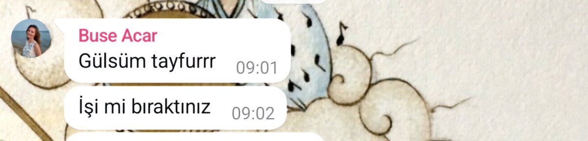 Bir yeni mesaj (işe gitmeyi unuttum)