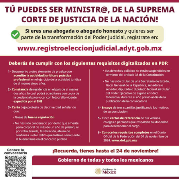 comsatori's tweet image. #ReformaAlPoderJudicial