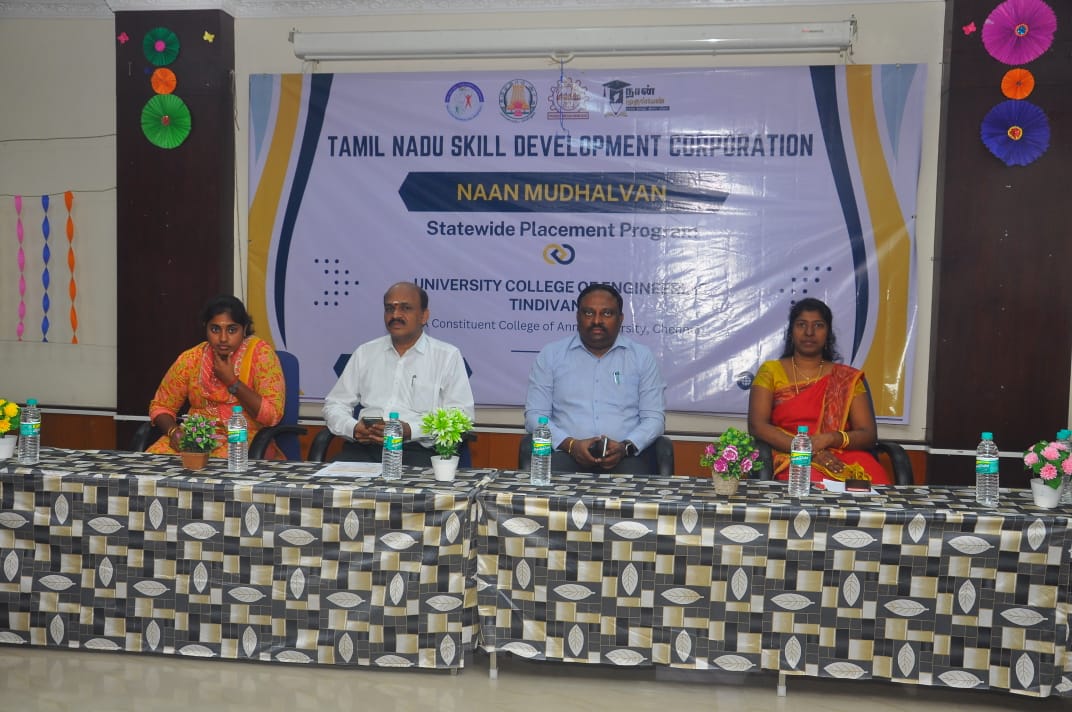 UTindivanam's tweet image. University College of Engineering, Tindivanam successfully conducted the Naan Mudhalvan Statewide Placement Program on 19th November 2024.
#NaanMudhalvan #SkillDevelopment #PlacementProgram #CareerOpportunities #StudentSuccess #TNJobs #BuildingFutures #annauniversity #ucet