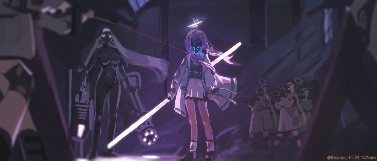 Blue Myth: Atsuko 
「作戦開始。」
#ブルアカ