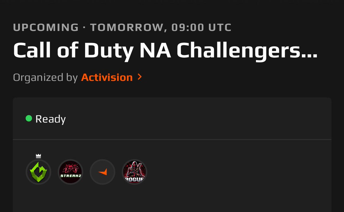 TeamElectrum's tweet photo. Electrum Esports is locked, loaded, and ready to dominate in the first Challengers Cup of the season! 💥 Let’s make this one to remember. ⚡ Head to your favorite members twitch to watch. 11/23 9am pst! @DeV_Rogue @Gr1nchy_ #ElectrumEsports #ChallengersCup #GrindMode https://t.co/ZLaR3t49T5