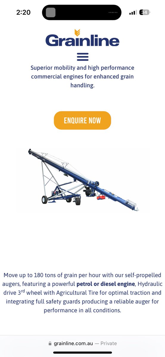 Grainline augers, anyone got one? The good, bad and ugly please