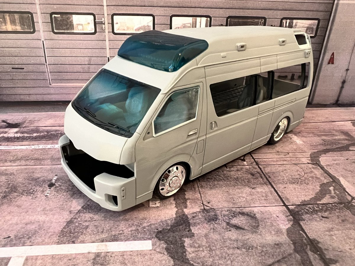 983modeling's tweet image. アオシマ  楽プラ　ハイメディック救急車
