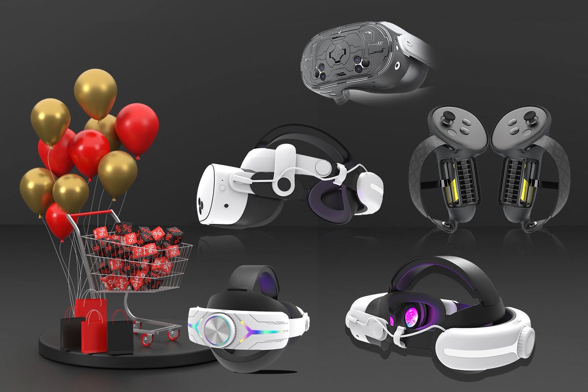 🚨Black Friday &amp; Cyber Monday🎊
🛍️Get ready for our epic sale!
in@MlemonVR 🥳

👉 Amazon 🇺🇸Store:

➡ 🛒amazon.com/dp/B0D2R7M3PK

 #mlemonvr  #quest3s #quest3 #Game #VR #VRaccessories #Blackfriday