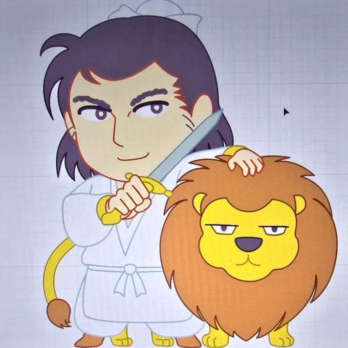 戦国獅子伝より文竜と崑崙 