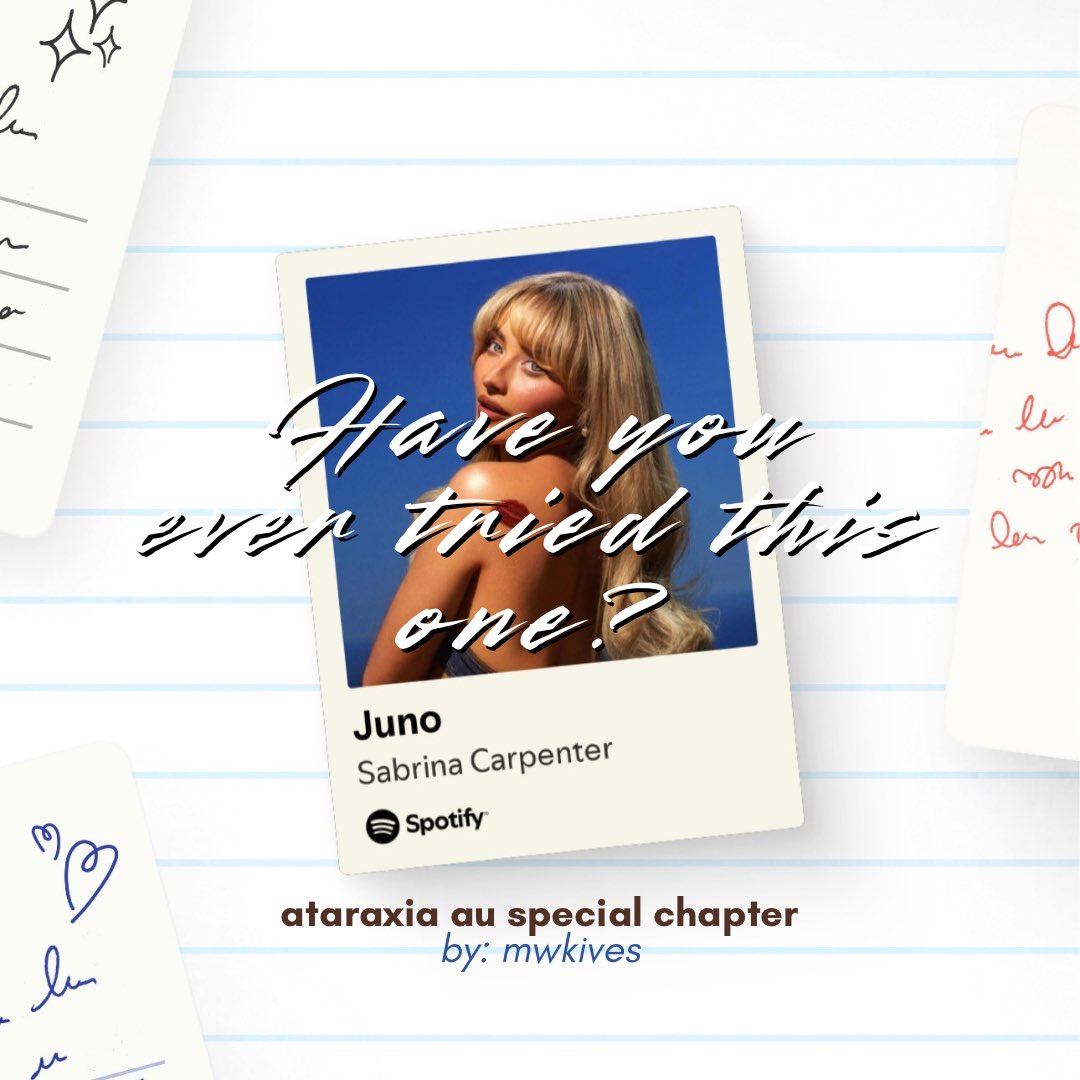 mwkives's tweet photo. have you ever tried this one? 🔞

sylvester nyx and juan aleksander finally joining the trend where they will rate sabrina carpenter's juno positions ✨

- an ataraxia au special chapter https://t.co/XUrlfg5oTi