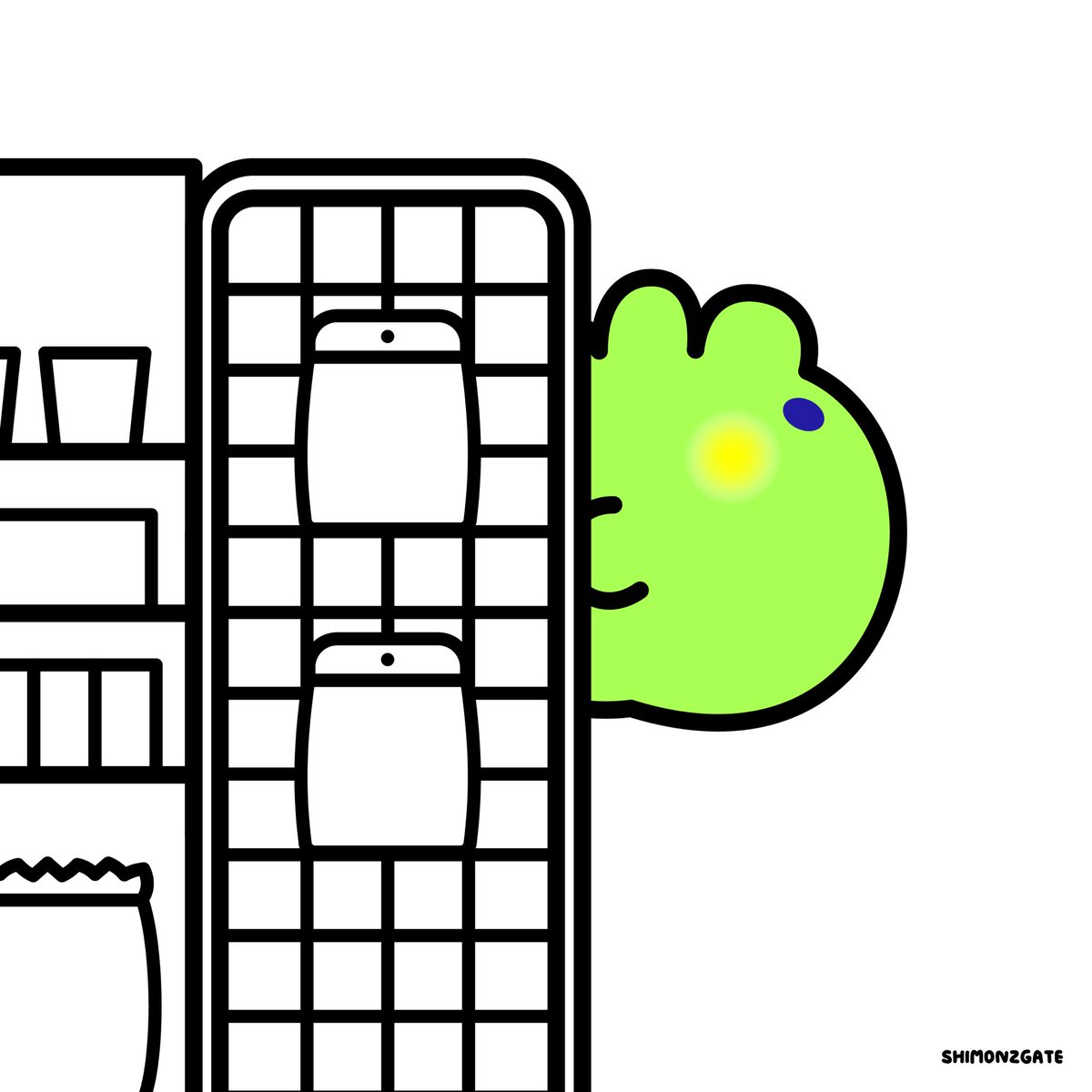 たまごっち一番くじ、ラストワン賞のくちぱっちが特大すぎて、どの店舗