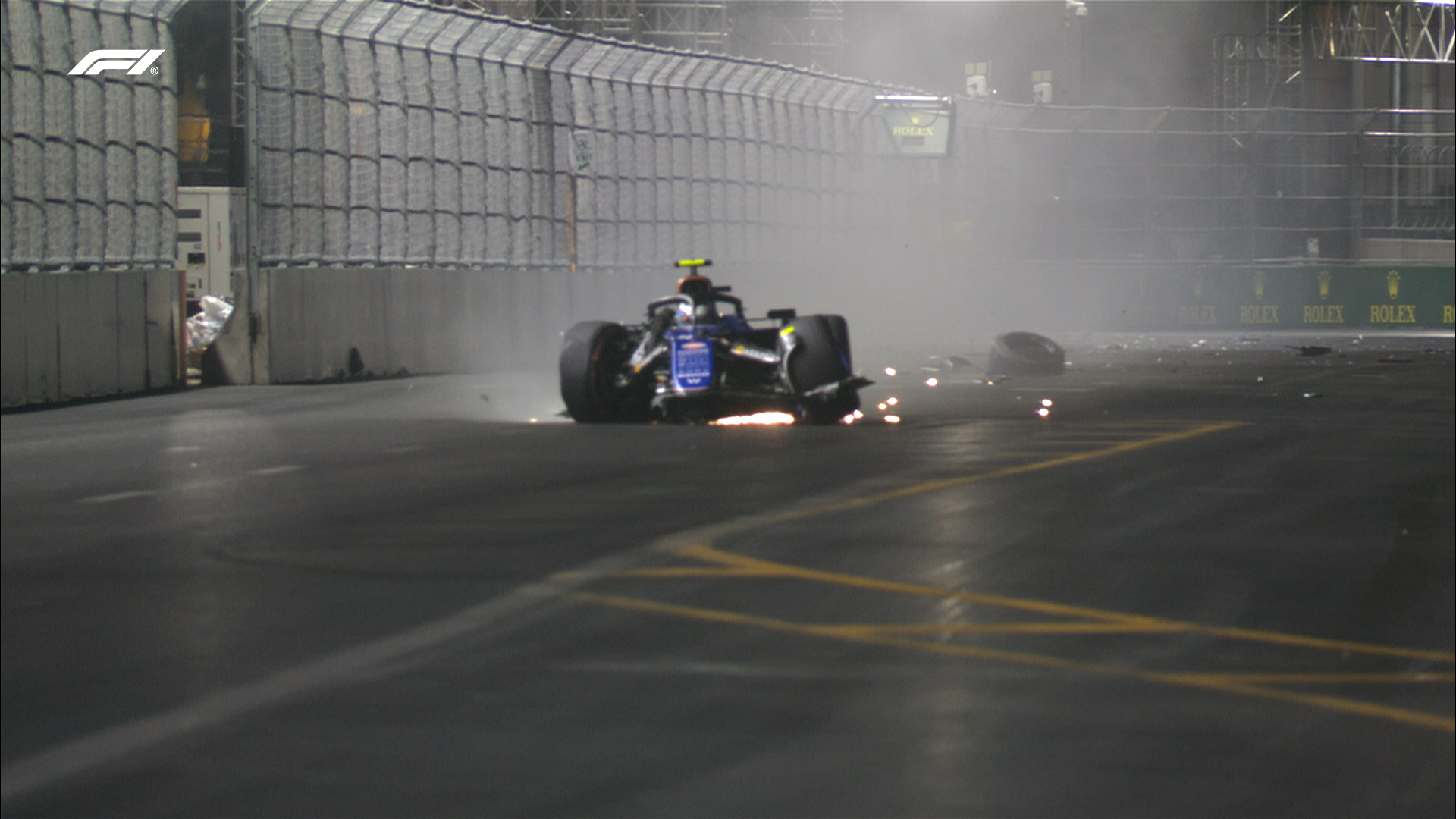 colapinto incidente qp las vegas