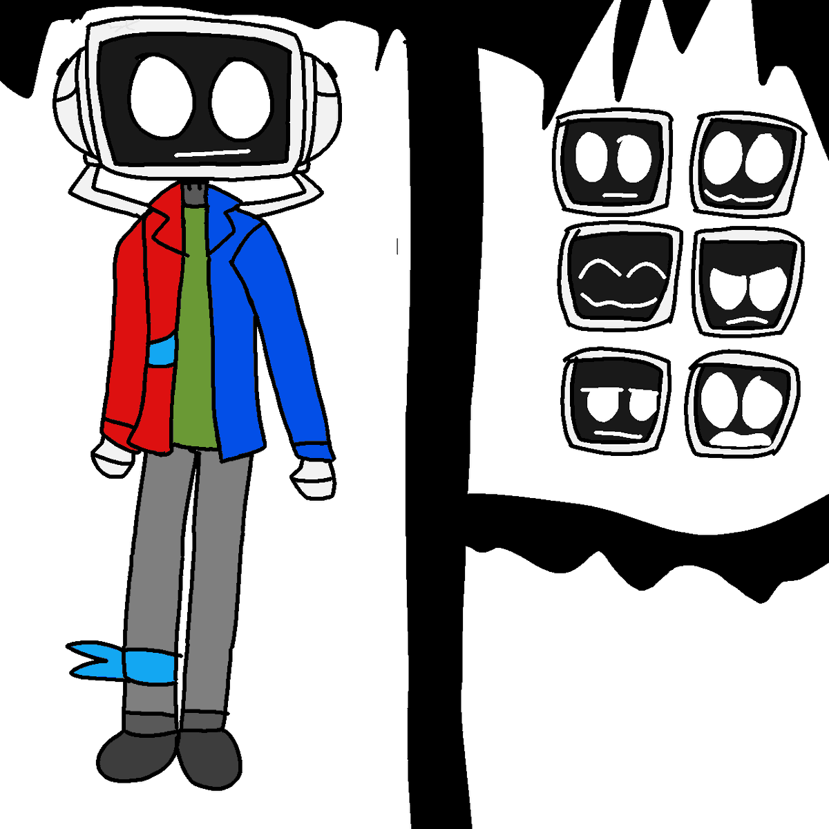 Mon9950's tweet photo. [The Ref sheets of my main OC] https://t.co/V6HKLReq0u