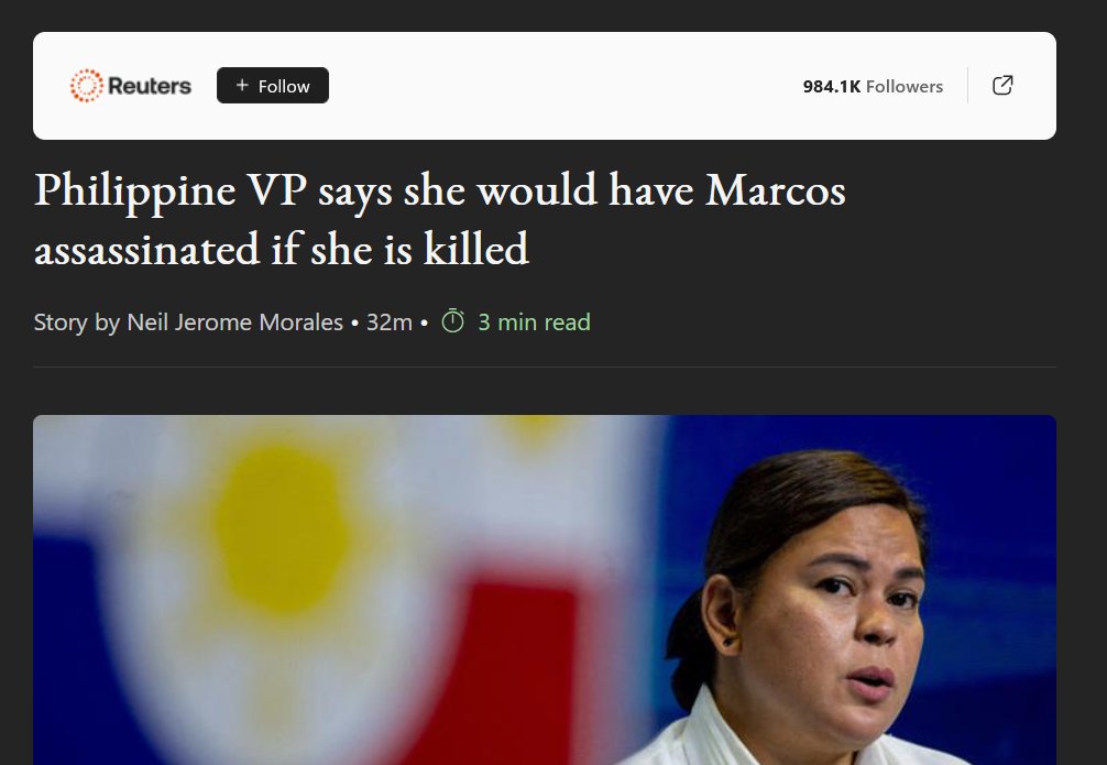 PopulismUpdates's tweet photo. Philippines politics is insane right now https://t.co/agV0XkIEyj
