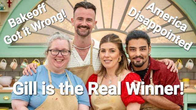 America Shocked that Gill was eliminated instead of Georgie on The Great British Bake Off Season 15, Episode 9. Something is rotten in the state of Denmark! 🎂🧁🍰 
#bakeoff #GreatBritishBakingShow #GBBO #GillHoward #GeorgieGrasso