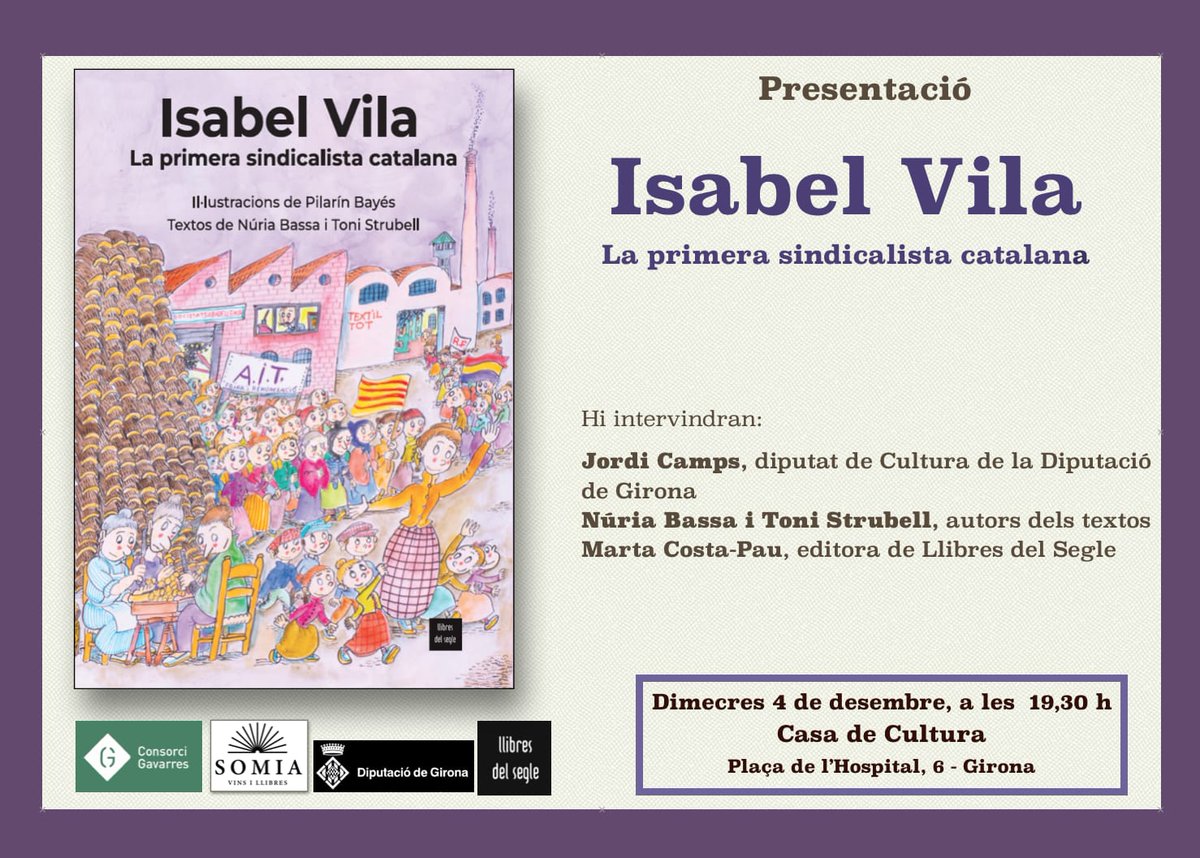 Una nova oportunitat per conèixer una de les grans heroïnes catalanes que l'Espanya borbònica ens ha amagat <a href="/ADACGirona/">Ateneu d'Acció Cultural (ADAC)</a> <a href="/omniumgirones/">Òmnium Gironès</a> <a href="/ancgirona/">ANC Girona</a> <a href="/unigirona/">Spar Girona</a> <a href="/JuntsGirona/">Junts per Catalunya Girona-Vegueria 🎗</a> <a href="/jxcatGirona/">Junts per Girona</a> <a href="/ercgirona/">ERC Girona</a> <a href="/GuanyemGirona/">Guanyem Girona</a> <a href="/NuriaBassa/">Núria Bassa C.</a> <a href="/SERGirona/">Ràdio Girona</a> <a href="/elpunt/">El Punt Avui Girona</a> <a href="/DiarideGirona/">Diari de Girona</a>