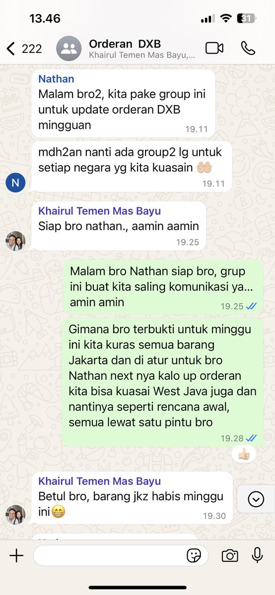 ZEN_Hanif's tweet photo. Allhamdulilah membuahkan hasil 3 hari berturut turut beres kerjaan inti lanjut kerjaan sampingan meeting di Jakarta deal buat supplai barang ke Asia dan Eropa🤲☺️ nilai project 24 miliar pas cek saldo cuma ada 5 juta🤣 https://t.co/hLozyyZCHp
