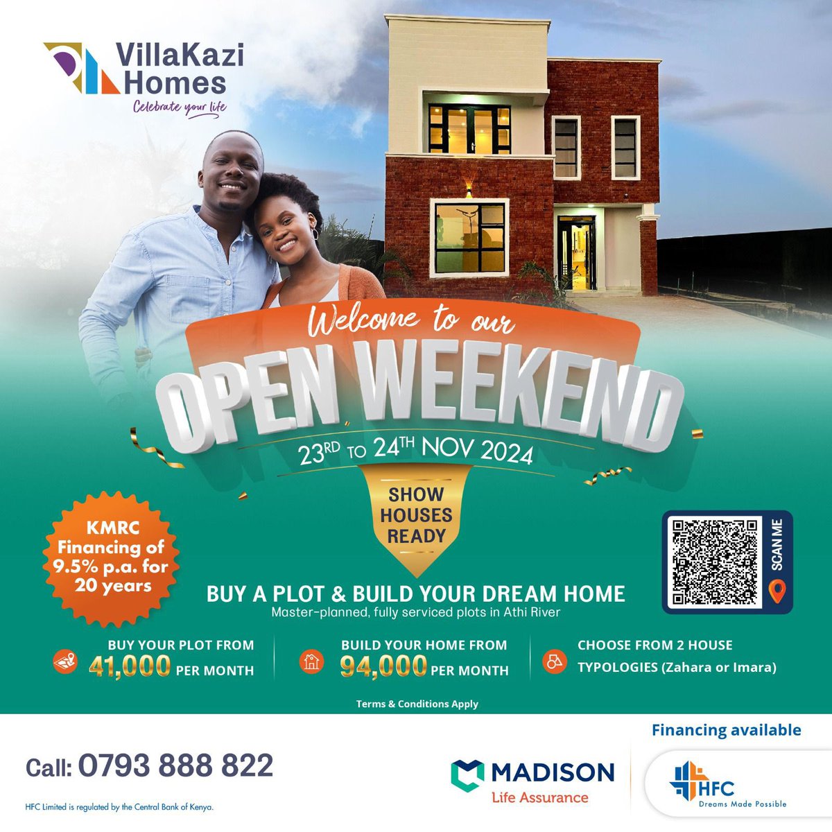 jane_kihika's tweet photo. Owning your home can’t be any much easier! Villa Kazi will be a game changer in terms of affordable home ownership…I’ve attached the flier for more details
They have an open weekend ,so if you have time, pass by a check it out..
#FreedomtoDream
#OwnBuildLiveDream https://t.co/S6apWa3e3p