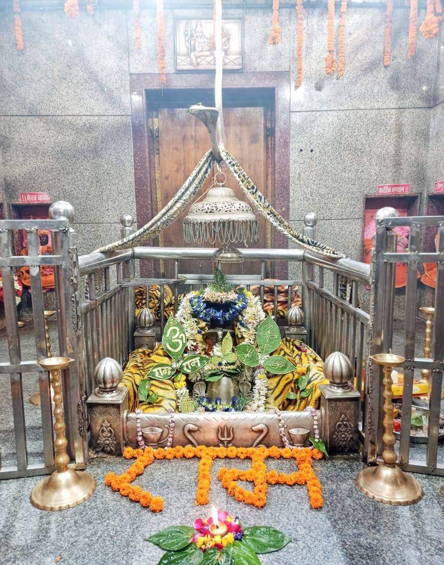 _SanatanDharma's tweet photo. जय श्री बाबा बालेश्वर नाथ जी
श्री बाबा बालेश्वर नाथ जी महाराज का बाल भोग आरती  श्रृंगार दर्शन २३ नवंबर २०२४ ( शनिवार ) ।
जय श्री बाबा बालेश्वर नाथ 
जय माँ पार्वती https://t.co/JsPdPPqHBA