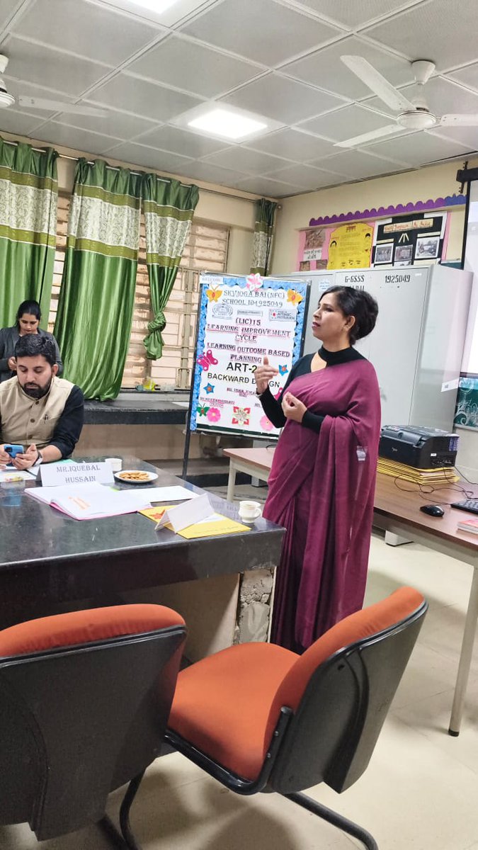 momeena_1's tweet image. LIC-15 (Learning Improvement Cycle)
ART-2 (Academic Resource Team) "Backward Design" is a planning framework that encourages teachers to think about outcomes and evidence before designing content or lessons.
@Dir_Education
@TDCProgram 
@shadabrafi 
@shreyajain08 
@Iquebal_H