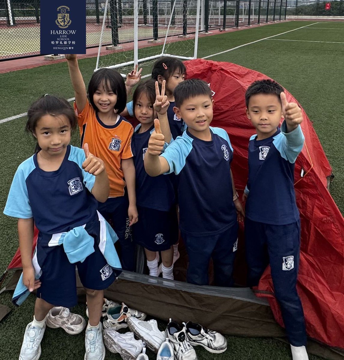 JackBenstead's tweet photo. A week of leadership, Fellowship &amp; experiential learning at Harrow Hengqin! https://t.co/XZWFCi2Xn7