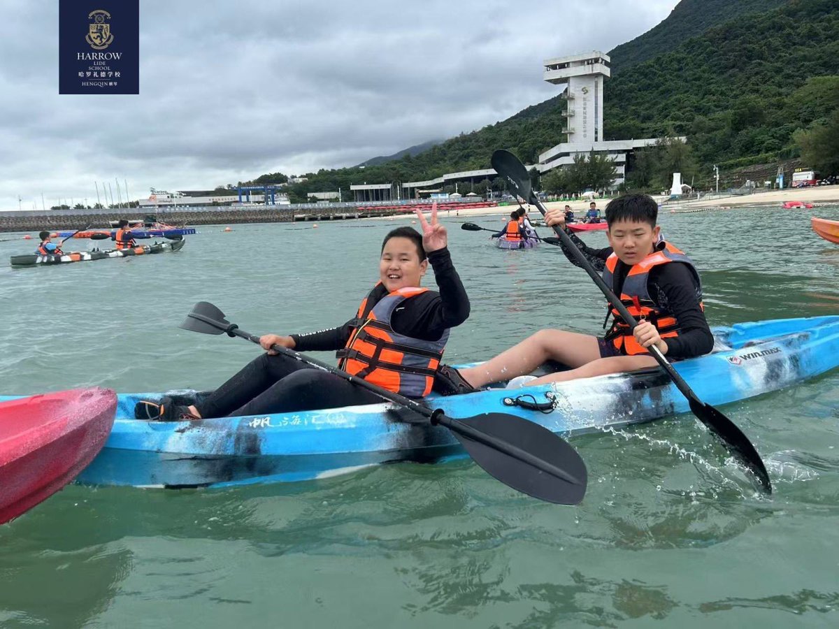 JackBenstead's tweet photo. A week of leadership, Fellowship &amp; experiential learning at Harrow Hengqin! https://t.co/XZWFCi2Xn7