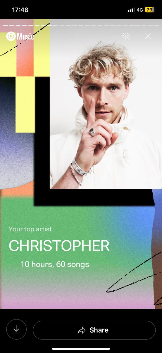 Becky__3397's tweet photo. @StopherMusic You were my Number 1 listened to Artist in 2024 on You Tube Music! https://t.co/bbPUmLGqZP