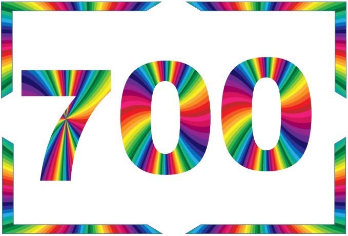 It’s our 700th event today! Please come prepared for the weather conditions, it might be wet and windy.