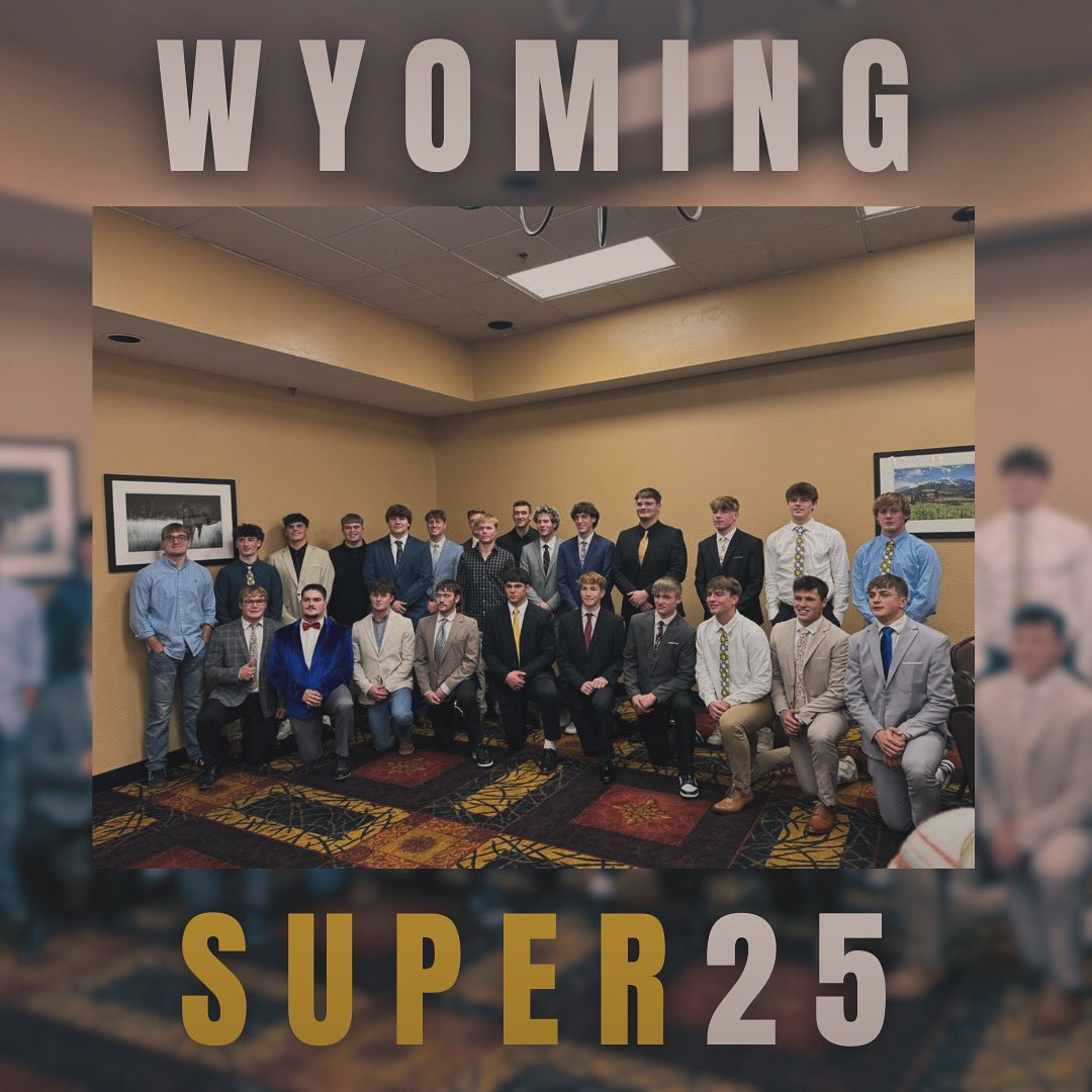 Congratulations to all the 2025 1st Team Super 25 athletes!!