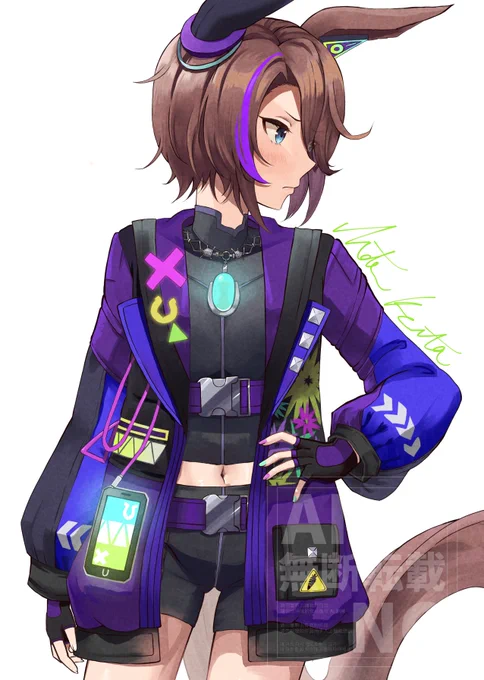 ト「新衣装に合ってるぞタイシン」#ウマ娘プリティーダービー 